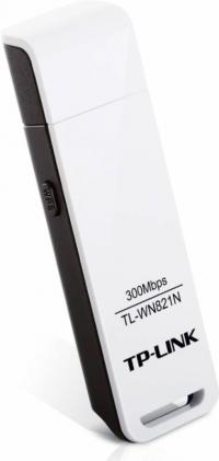   (USB 2.0) TP-LINK TL-WN821N Wireless USB Adapter, Atheros, 2x2 MIMO, 2.4GHz, 802.11n