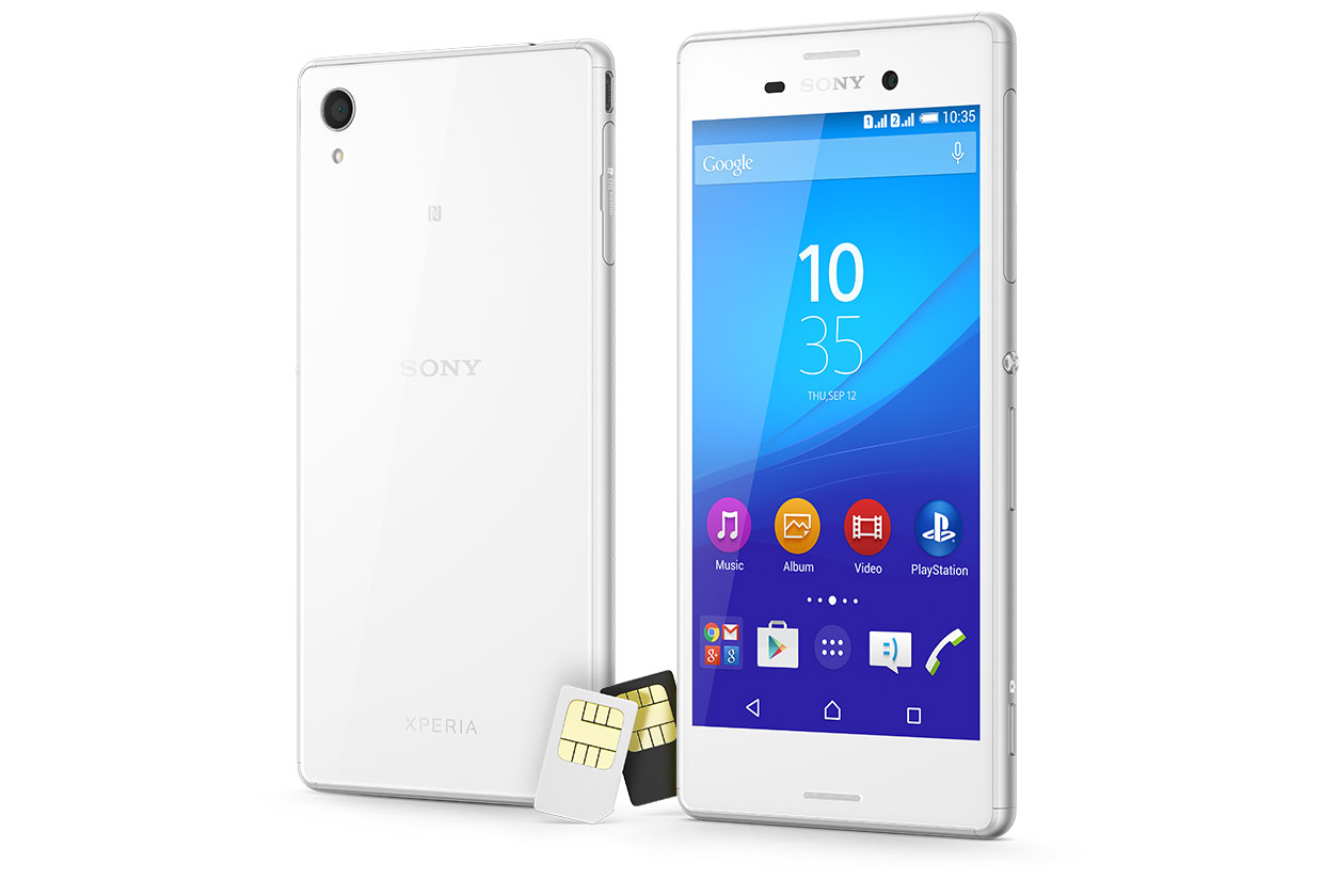 Смартфон Sony Xperia M4 Aqua Dual LTE белый - Группа компаний ALG Soft г. Благовещенск