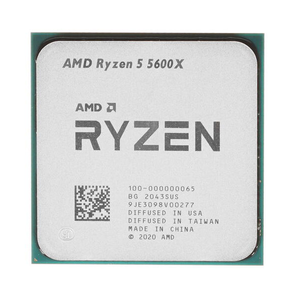 Процессор AMD AM4 RYZEN 5 5600X AM4 (100-000000065) (3.7GHz) OEM