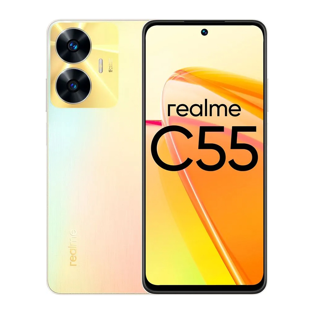 Смартфон Realme RMX3710 C55 256Gb 8Gb перламутровый моноблок - Группа  компаний ALG Soft г.Благовещенск