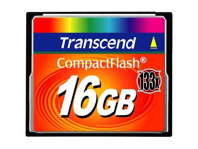 Карта памяти transcend compact flash standard ts8gcf133 8gb