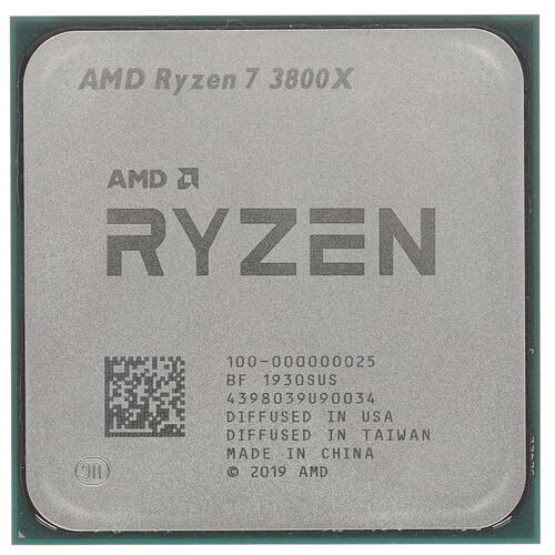  AMD AM4 RYZEN 7 3800X OEM 8 x 3900 , L2 - 4 , L3 - 32 , TDP 105 