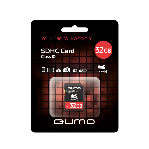 Карта памяти qumo microsdhc 32 гб