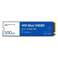   SSD M2. 500Gb WD SN580 WDS500G3B0E 2280 PCIe 4.0, 4000MBs/3600MBs, TBW 300, 1 year