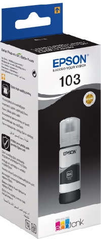  Epson L3100/3101/3110/3150/3151  C13T00S14A (103 EcoTank Ink Black)