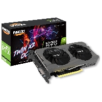  PCI-E 6Gb GeForce RTX3050 INNO3D TWIN X2 PCI-E 4.0 6  GDDR6, 128 , DisplayPort, DVI-DP, HDMI, GPU 1552 