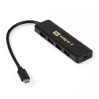  USB 3.0 4 , ExeGate DUB-4CP/1 (- USB Type C --> 4xUSB3.0, Plug&Play, )