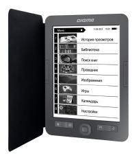   Digma M1 6" E-ink HD 758x1024 600MHz 128Mb/4Gb/SD/microSDHC - ( .   M1G)