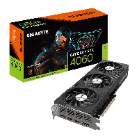  PCI-E 8Gb GeForce RTX4060 GV-N4060GAMING OC-8GD Gigabyte  GAMING OC PCI-E 4.0 GDDR6, 128 