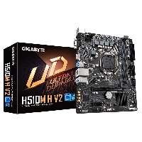   Socket-1200 Gigabyte H510M H V2 Intel H470, 2xDDR4-3200 , 1xPCI-Ex16, 1xM.2, Micro-ATX GbLAN+VGA+HDMI