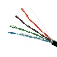        INTERLAN24   5e, 4, ,  0,48 (24 AWG)  PVC, (-70C - +75C)    CMX UL444, UL1581, 305