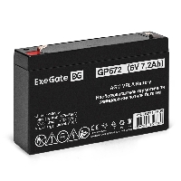  UPS  6V 7Ah ExeGate GP672 ( F1)