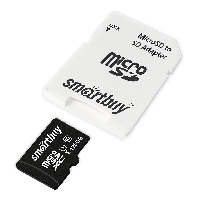   Micro-SD 128Gb Class 10, Smart Buy U3 V30 A1 Advanced R/W up to 90/55   (SB128GBSDU1A-AD)