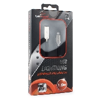 - USB-Lightning Cablexpert CC-P-APUSB02Bk-1.8M  1.8,  ,  ,  MFI,  USB 2.0