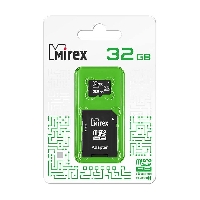   Micro-SD 32Gb Class 10, MIREX  +  13613-AD10SD32