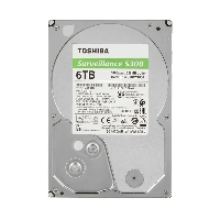   SATA-III 6Tb Toshiba HDWT860UZSVA Surveillance S300 (5400rpm) 256Mb 3.5"