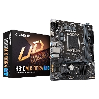   Socket-1700 Gigabyte H610M K DDR4 Intel H610 2xDDR4 mATX AC`97 8ch(7.1) GbLAN+HDMI