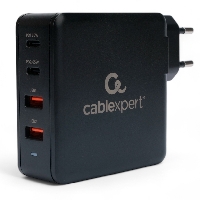    2USB Cablexpert MP3A-PC-49 100 GaN, QC3.0/PD, 2USB, 2Type-C, , 
