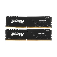  DIMM DDR4 32Gb 3200MHz Kingston FURY Beast Black KF432C16BB1K2/32 (16x2, PC25600, 16-18-18)