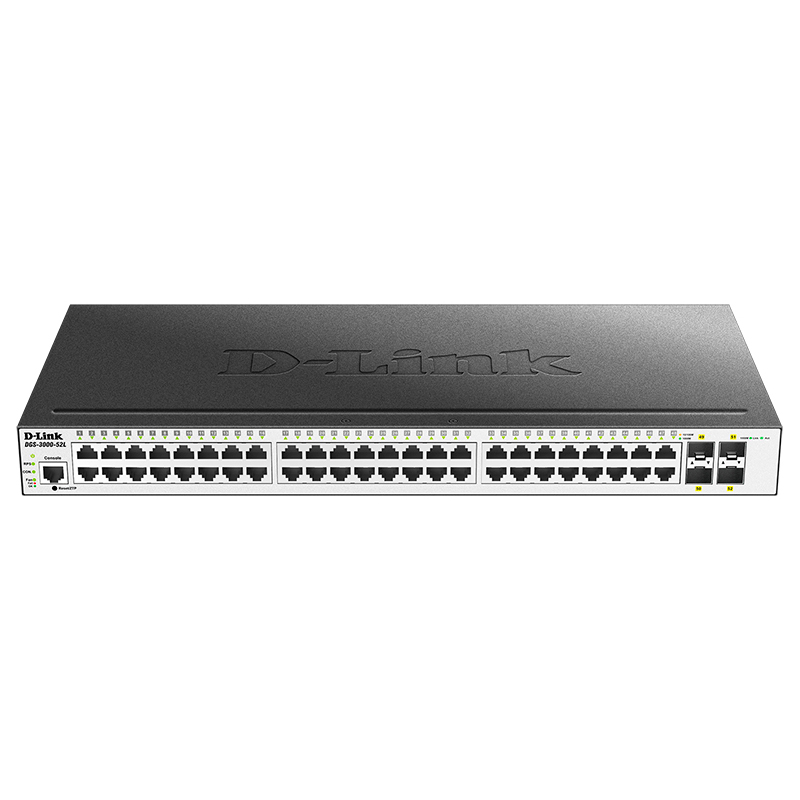  48TP D-Link DGS-3000-52L/B1A   2   48  10/100/1000Base-T  4  1000Base-X SFP