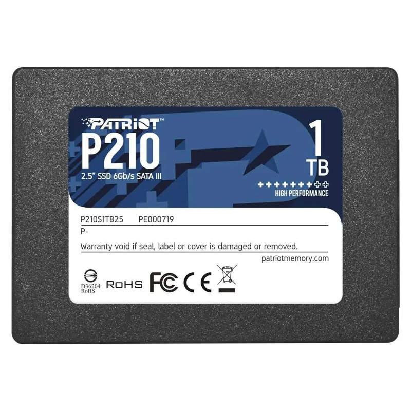   SSD 2.5" 1TB P210 P210S1TB25 PATRIOT